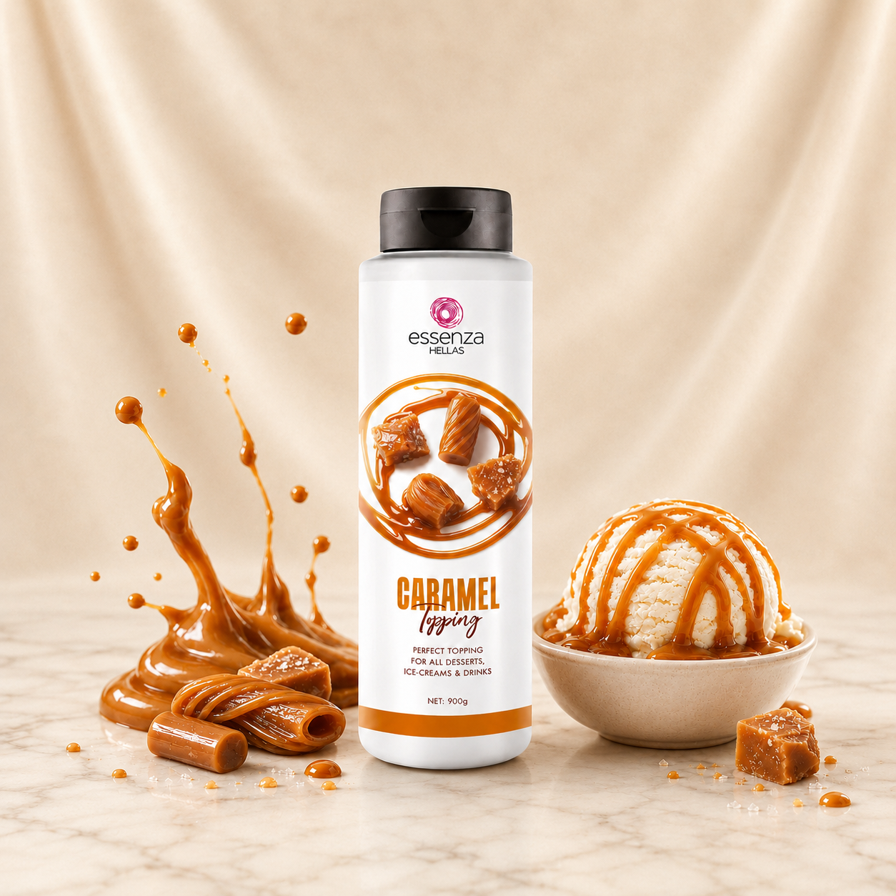 Topping καραμέλα 900gr - Image 3